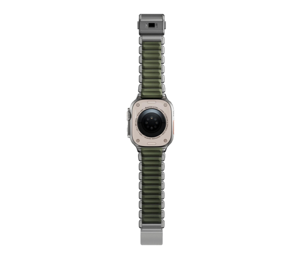 Nomad Stratos Band Natural Titanium Forest Green FKM AW 45/46/49mm - 1537894 - zdjęcie 2
